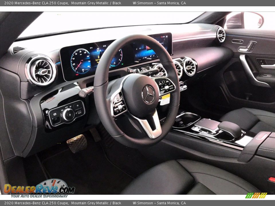 2020 Mercedes-Benz CLA 250 Coupe Mountain Grey Metallic / Black Photo #4