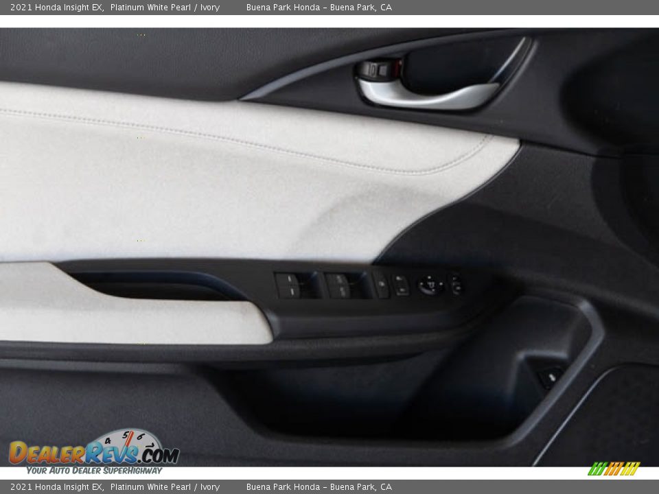 2021 Honda Insight EX Platinum White Pearl / Ivory Photo #34
