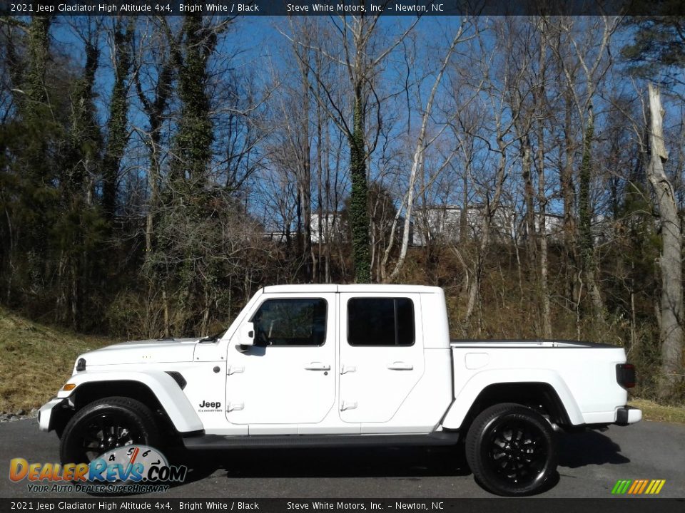 2021 Jeep Gladiator High Altitude 4x4 Bright White / Black Photo #1