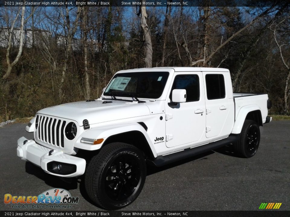 2021 Jeep Gladiator High Altitude 4x4 Bright White / Black Photo #2