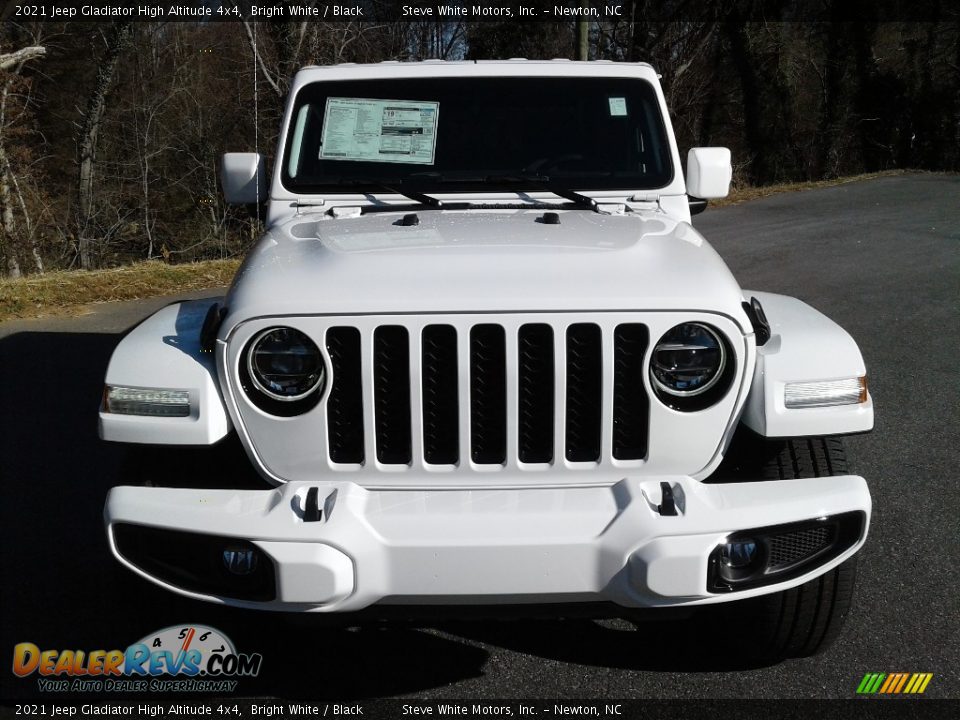 2021 Jeep Gladiator High Altitude 4x4 Bright White / Black Photo #3