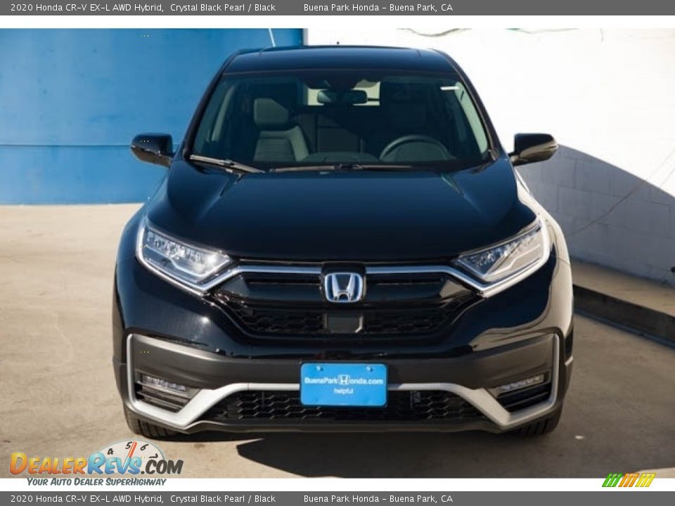 2020 Honda CR-V EX-L AWD Hybrid Crystal Black Pearl / Black Photo #3