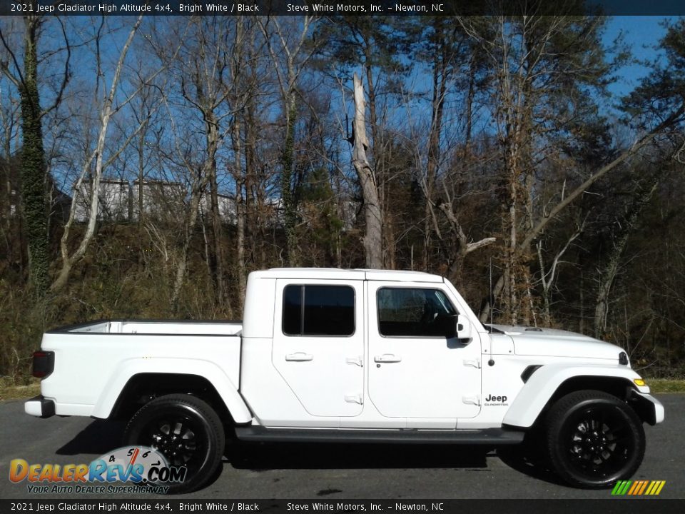 2021 Jeep Gladiator High Altitude 4x4 Bright White / Black Photo #5