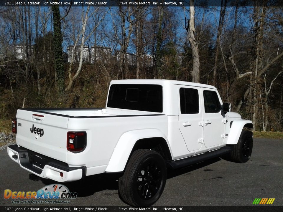 2021 Jeep Gladiator High Altitude 4x4 Bright White / Black Photo #6