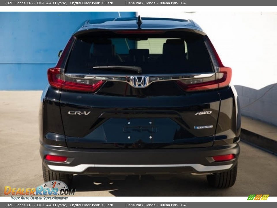 2020 Honda CR-V EX-L AWD Hybrid Crystal Black Pearl / Black Photo #5