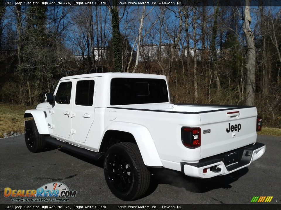 2021 Jeep Gladiator High Altitude 4x4 Bright White / Black Photo #9