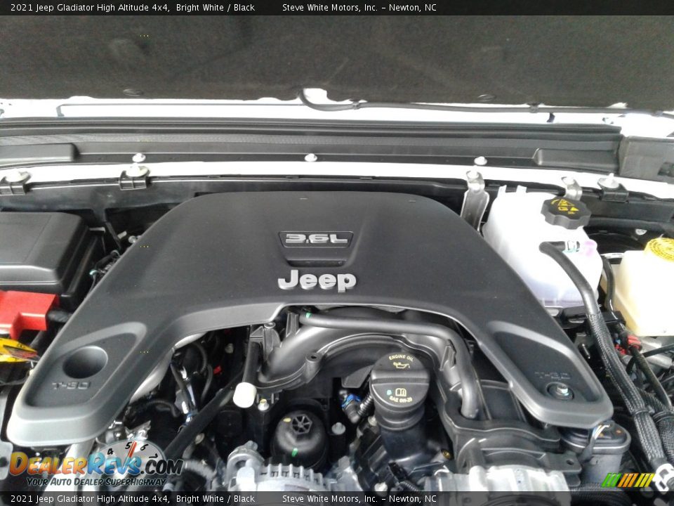 2021 Jeep Gladiator High Altitude 4x4 Bright White / Black Photo #10