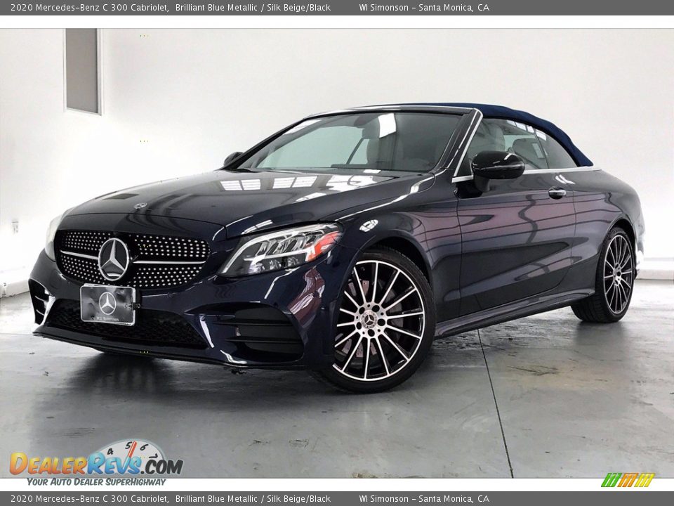 Brilliant Blue Metallic 2020 Mercedes-Benz C 300 Cabriolet Photo #12