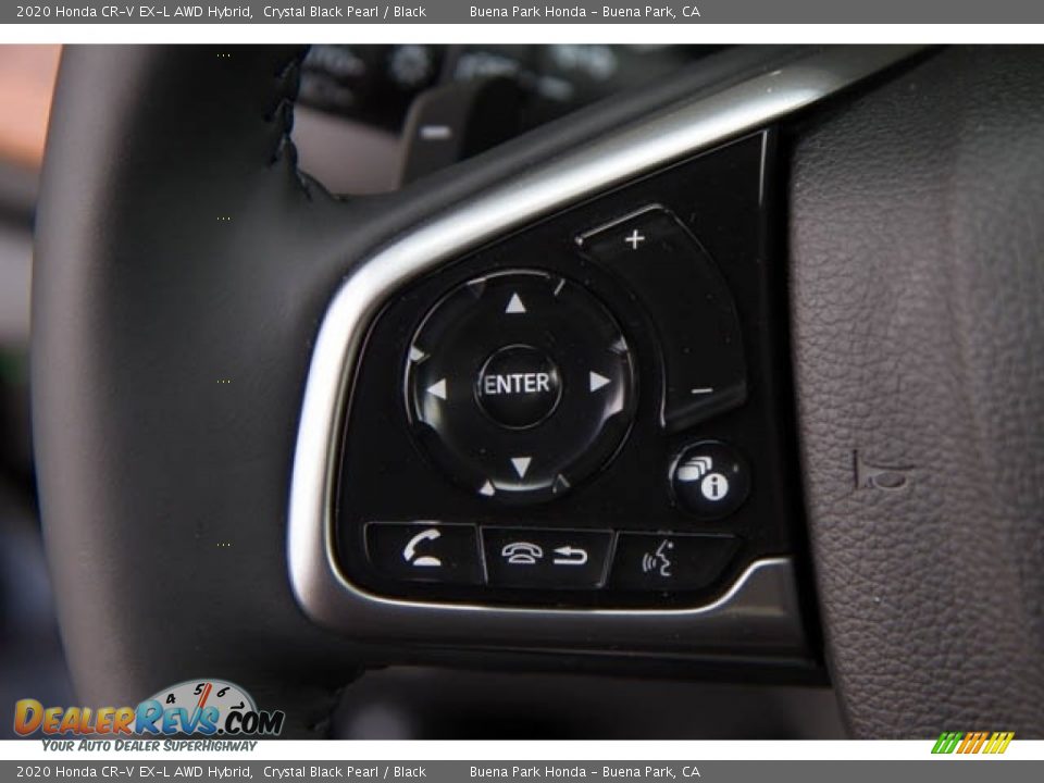 2020 Honda CR-V EX-L AWD Hybrid Steering Wheel Photo #18