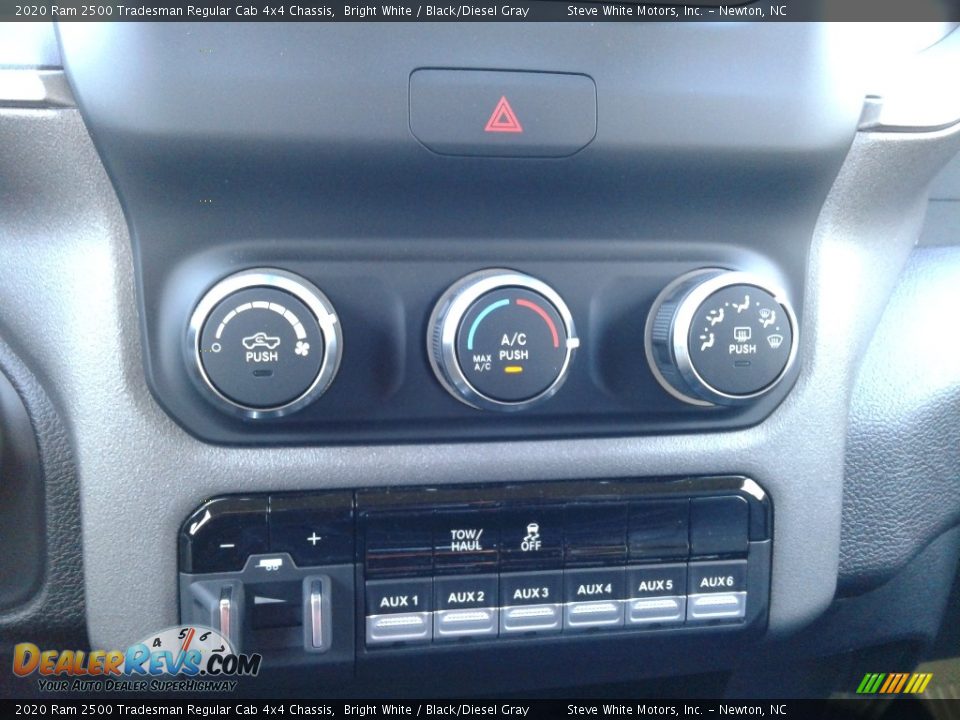 Controls of 2020 Ram 2500 Tradesman Regular Cab 4x4 Chassis Photo #19