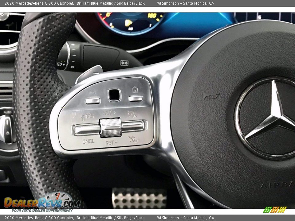 2020 Mercedes-Benz C 300 Cabriolet Steering Wheel Photo #21