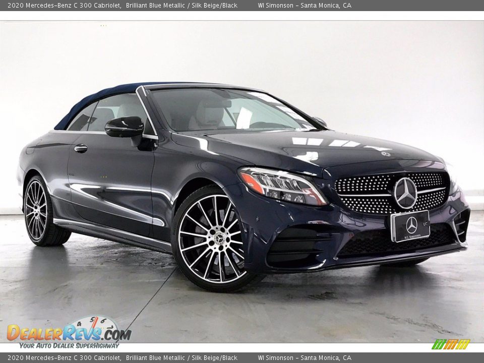 Front 3/4 View of 2020 Mercedes-Benz C 300 Cabriolet Photo #34
