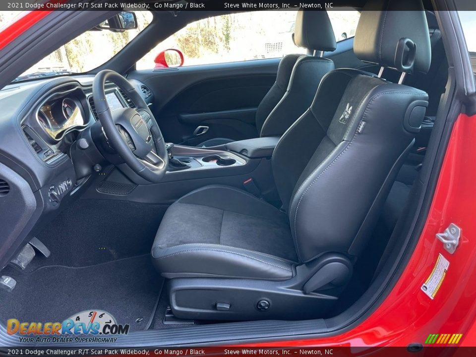 Front Seat of 2021 Dodge Challenger R/T Scat Pack Widebody Photo #10