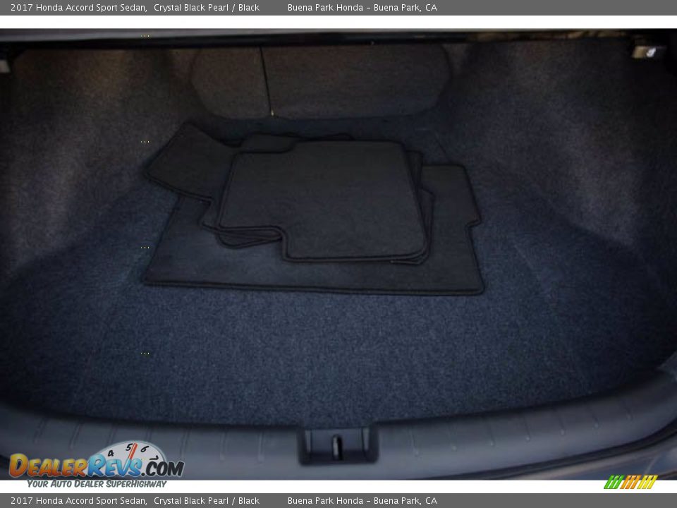 2017 Honda Accord Sport Sedan Crystal Black Pearl / Black Photo #17