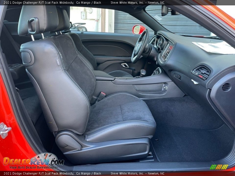 Front Seat of 2021 Dodge Challenger R/T Scat Pack Widebody Photo #14