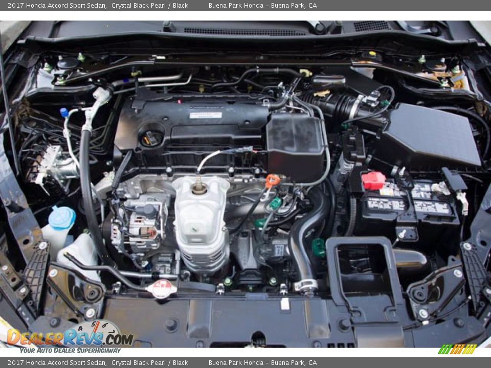 2017 Honda Accord Sport Sedan Crystal Black Pearl / Black Photo #30