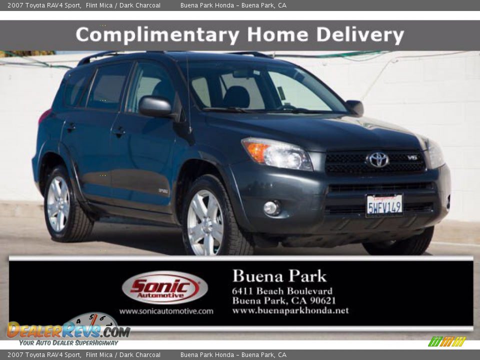 2007 Toyota RAV4 Sport Flint Mica / Dark Charcoal Photo #1