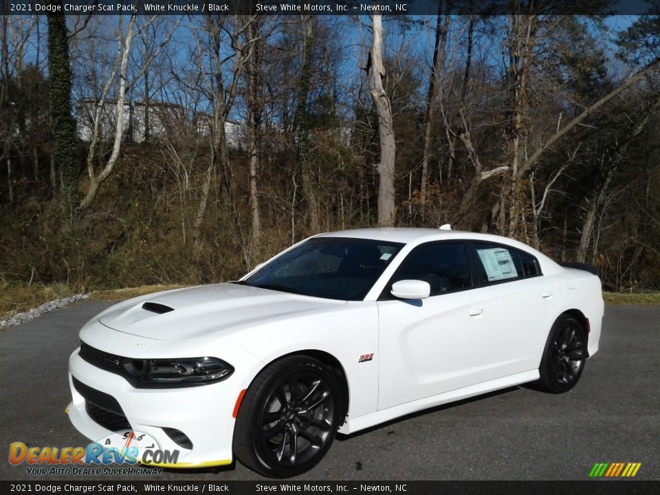 2021 Dodge Charger Scat Pack White Knuckle / Black Photo #2