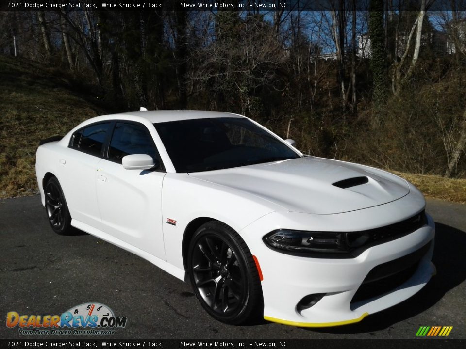 2021 Dodge Charger Scat Pack White Knuckle / Black Photo #4