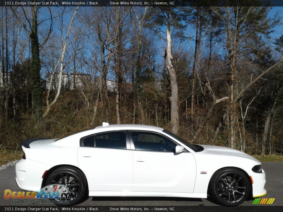 2021 Dodge Charger Scat Pack White Knuckle / Black Photo #5