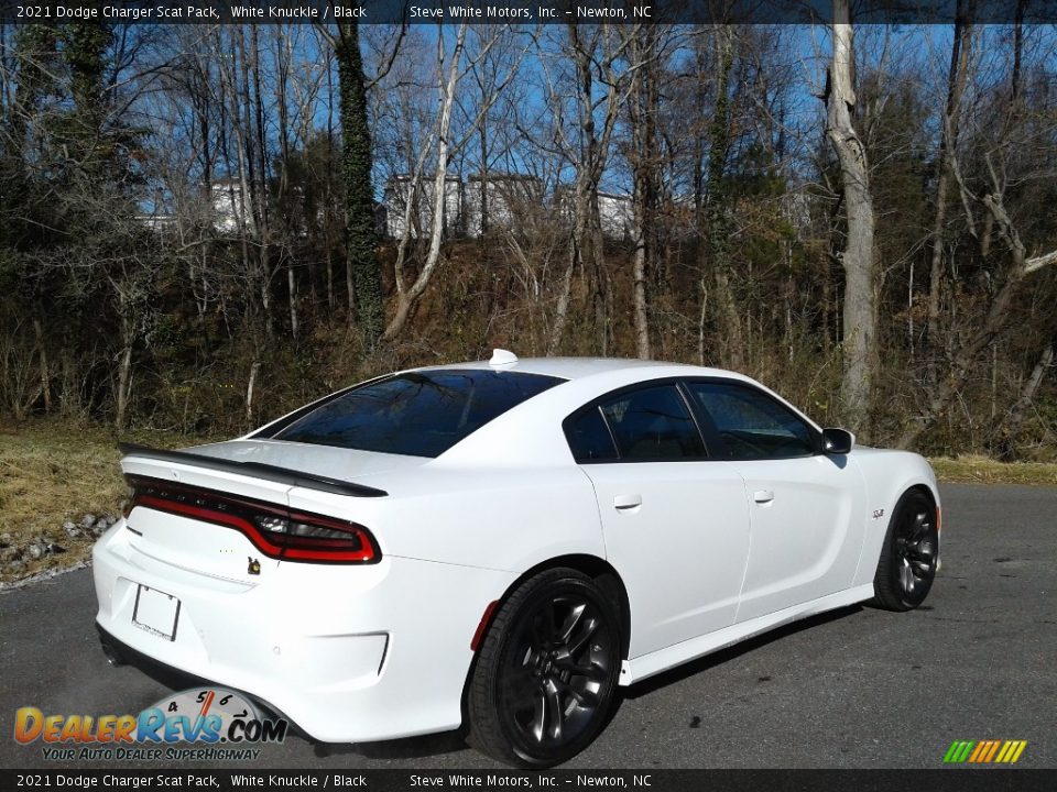 2021 Dodge Charger Scat Pack White Knuckle / Black Photo #6