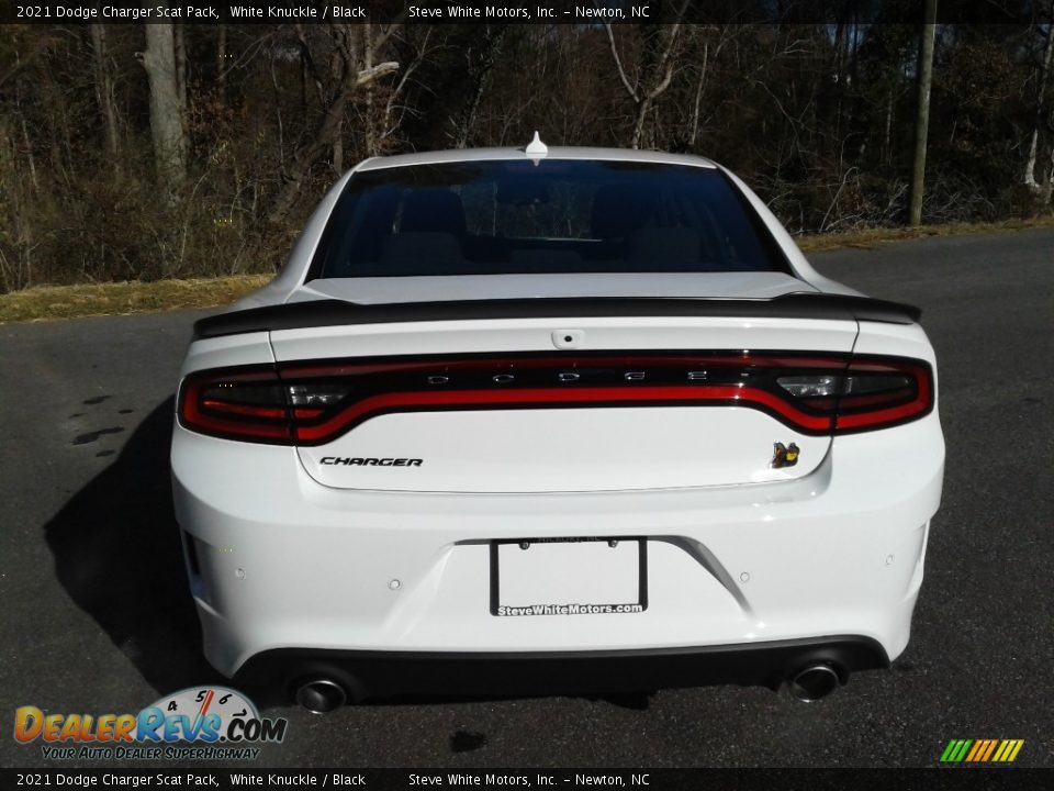 2021 Dodge Charger Scat Pack White Knuckle / Black Photo #7