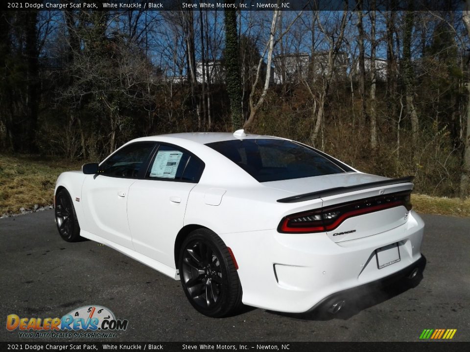 2021 Dodge Charger Scat Pack White Knuckle / Black Photo #8