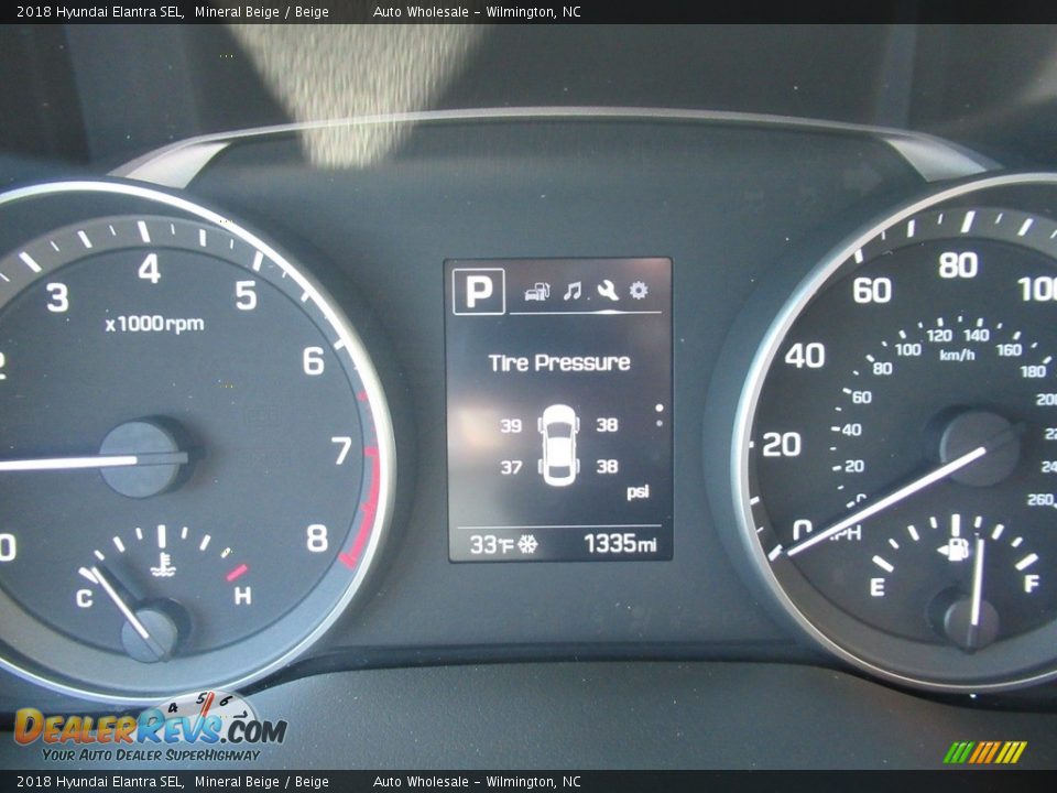 2018 Hyundai Elantra SEL Mineral Beige / Beige Photo #15