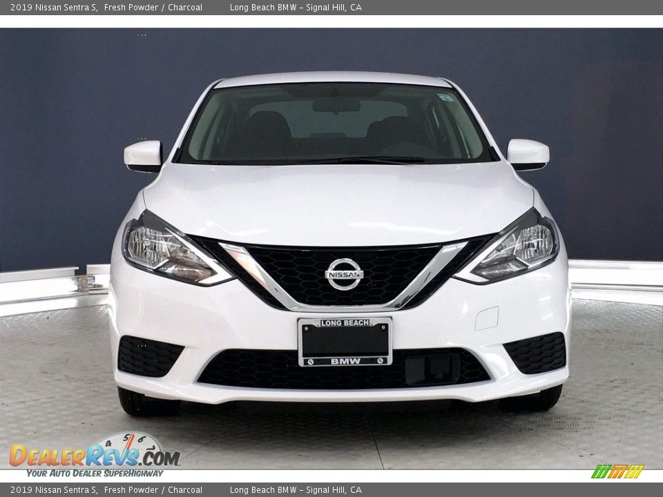 2019 Nissan Sentra S Fresh Powder / Charcoal Photo #2