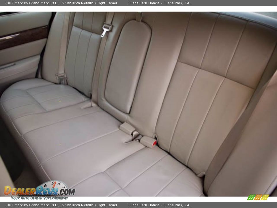 Rear Seat of 2007 Mercury Grand Marquis LS Photo #17