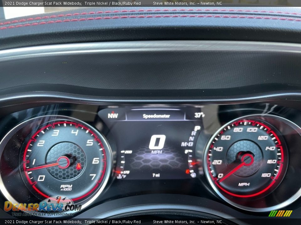 2021 Dodge Charger Scat Pack Widebody Gauges Photo #22