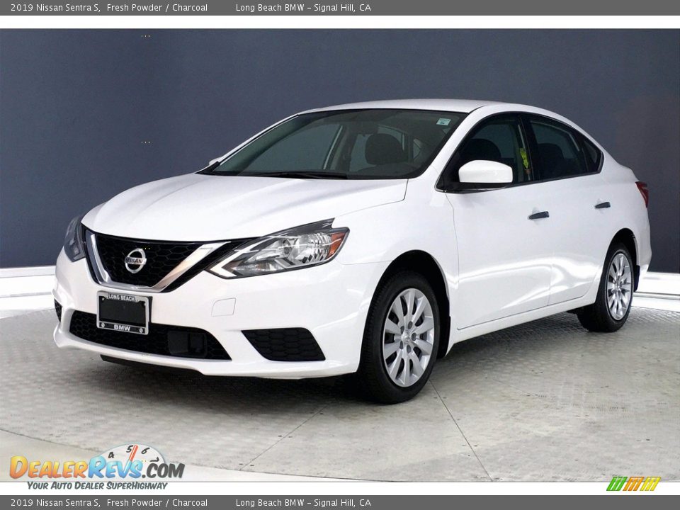 2019 Nissan Sentra S Fresh Powder / Charcoal Photo #12