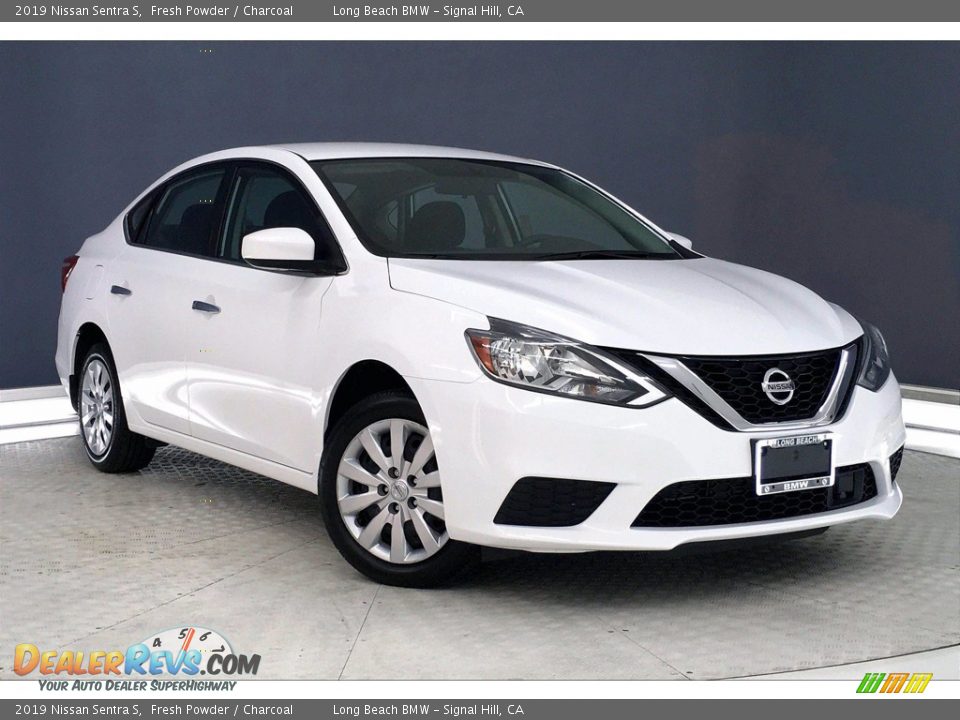 2019 Nissan Sentra S Fresh Powder / Charcoal Photo #36