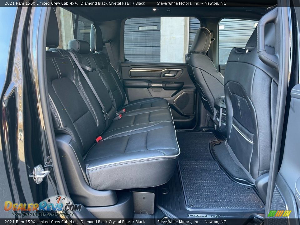 Rear Seat of 2021 Ram 1500 Limited Crew Cab 4x4 Photo #17