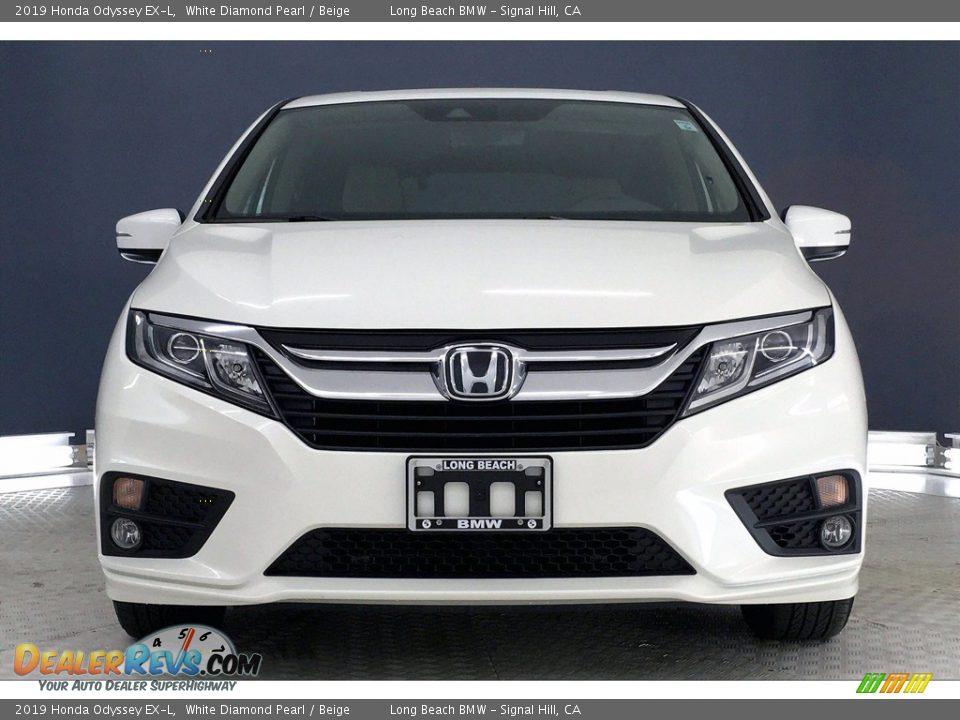 2019 Honda Odyssey EX-L White Diamond Pearl / Beige Photo #2