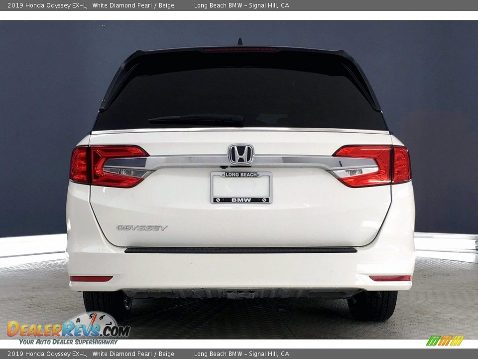 2019 Honda Odyssey EX-L White Diamond Pearl / Beige Photo #3