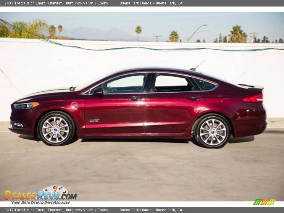 Burgundy Velvet 2017 Ford Fusion Energi Titanium Photo #8