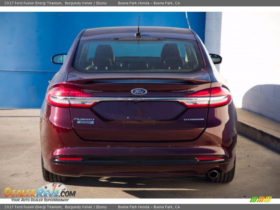 2017 Ford Fusion Energi Titanium Burgundy Velvet / Ebony Photo #9