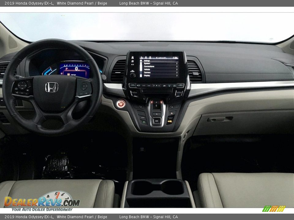 2019 Honda Odyssey EX-L White Diamond Pearl / Beige Photo #15