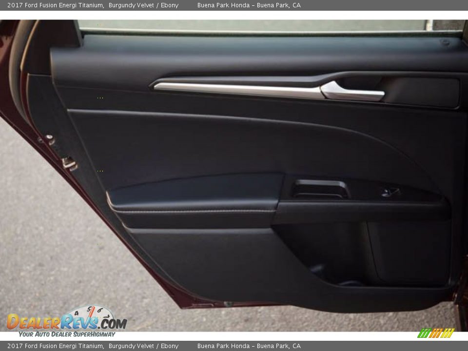 Door Panel of 2017 Ford Fusion Energi Titanium Photo #29