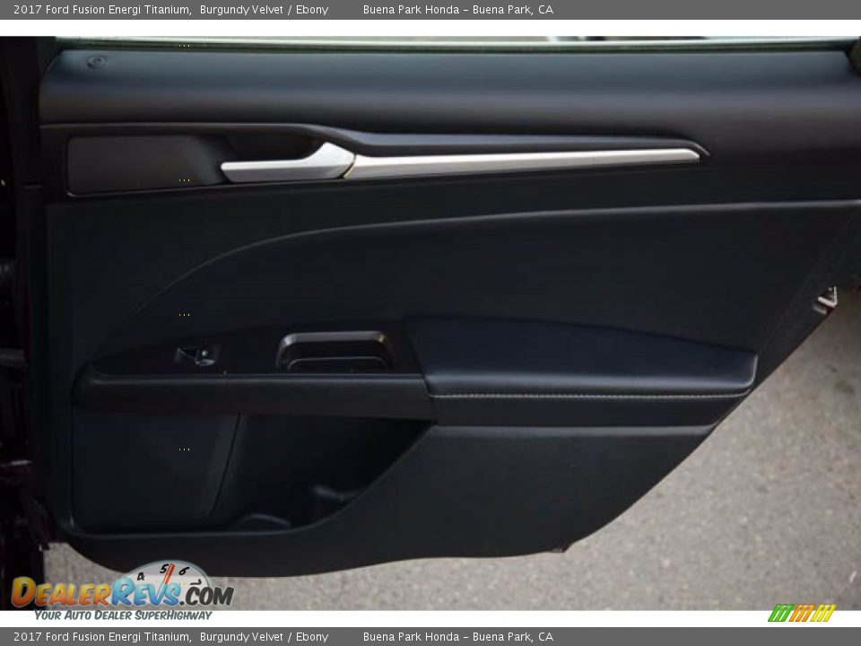 Door Panel of 2017 Ford Fusion Energi Titanium Photo #30