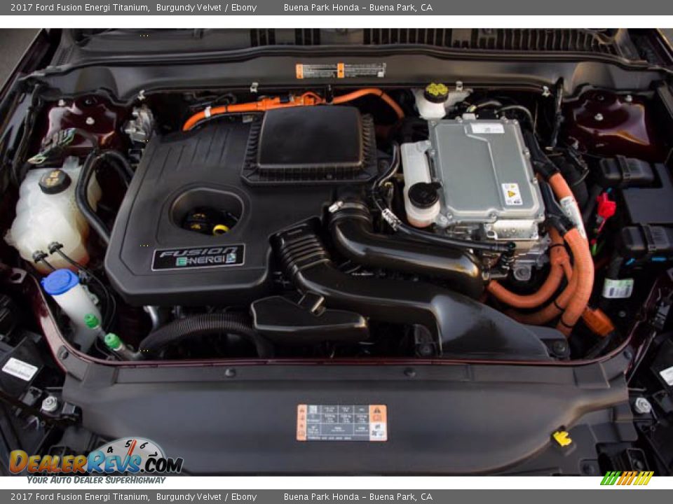 2017 Ford Fusion Energi Titanium 2.0 Liter Atkinson-Cycle DOHC 16-Valve i-VCT 4 Cylinder Energi Plug-In Gasoline/Electric Hybrid Engine Photo #32