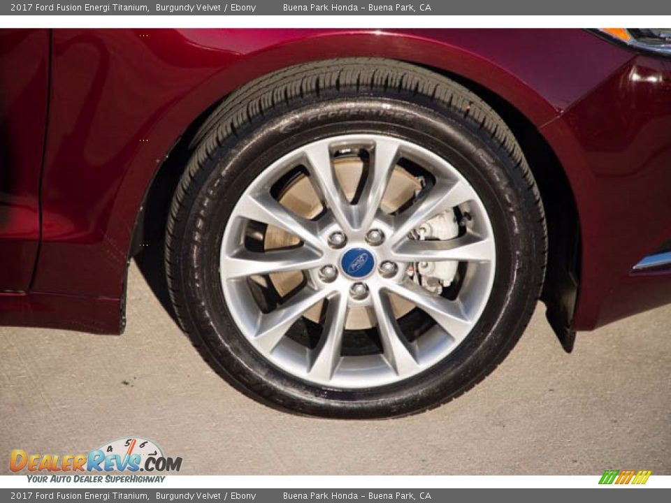 2017 Ford Fusion Energi Titanium Wheel Photo #34