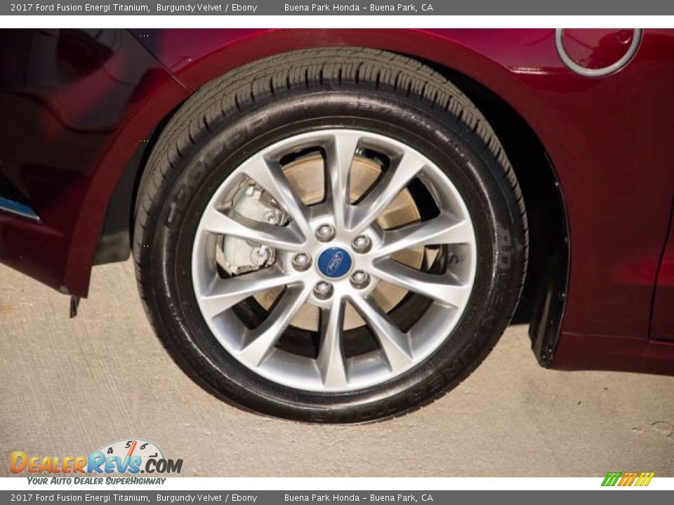 2017 Ford Fusion Energi Titanium Wheel Photo #36