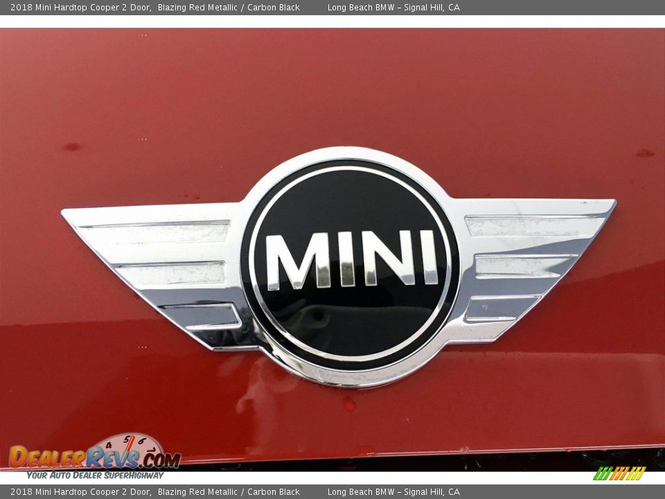 2018 Mini Hardtop Cooper 2 Door Blazing Red Metallic / Carbon Black Photo #31