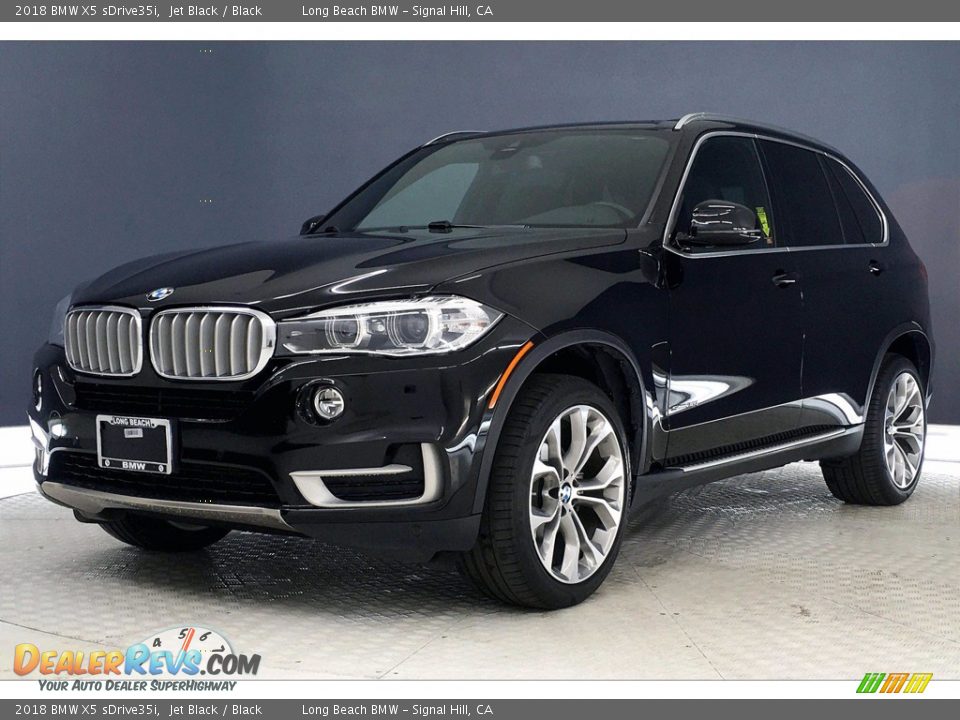 2018 BMW X5 sDrive35i Jet Black / Black Photo #12