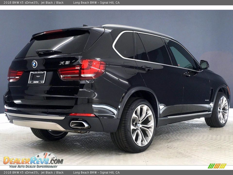 2018 BMW X5 sDrive35i Jet Black / Black Photo #13