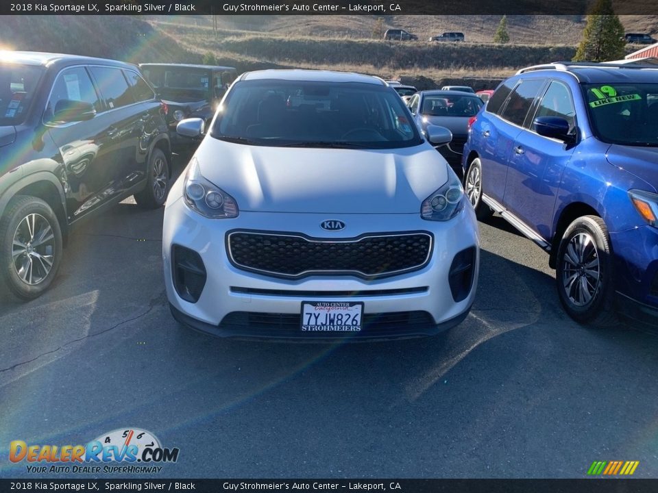 2018 Kia Sportage LX Sparkling Silver / Black Photo #1