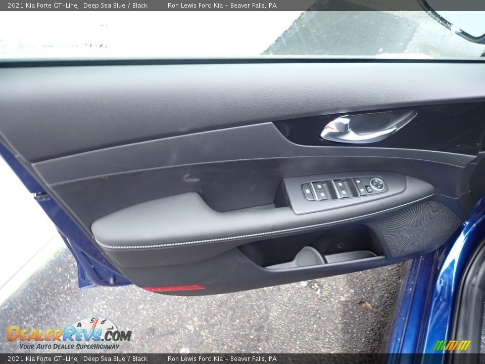 2021 Kia Forte GT-Line Deep Sea Blue / Black Photo #11