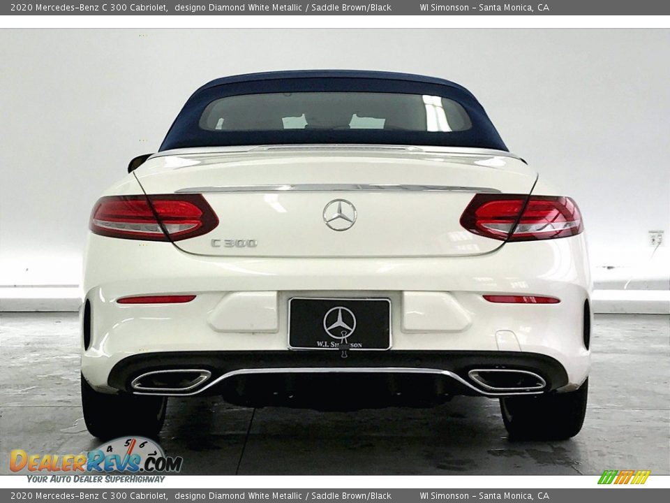 2020 Mercedes-Benz C 300 Cabriolet designo Diamond White Metallic / Saddle Brown/Black Photo #3